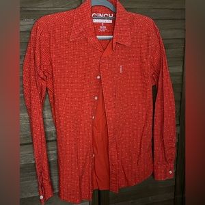 Cinch Button Down